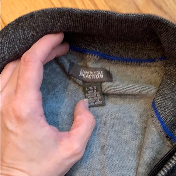 Kenneth Cole Zipper Sweater - Picture 2 of 2